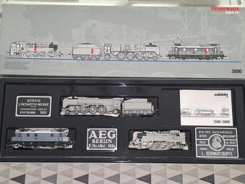 "Märklin HO 3600 set 3 locomotieven ""750 Jahre Berlin“ DRG, Enlèvement ou Envoi, Comme neuf, Set de Trains, Märklin