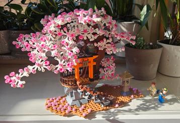 Bouwset Sakura Japanse kersenbloesem boom, Ophalen of Verzenden, Lego
