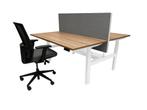 Professional duo zit sta bureau (140), Computers en Software, Laptoptafels, Ophalen of Verzenden, In hoogte verstelbaar