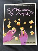 Scoren met je scriptie - Leen Pollefliet, Boeken, Ophalen of Verzenden, Nieuw