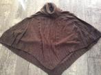 Poncho met rolkraag, Comme neuf, Brun, H&M, Taille 42/44 (L)