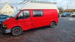 ford transit 2.0i benzine/LPG MAXI 5 zitpl TREKHAAK 1993, Auto's, 4 cilinders, Overige bekleding, Bedrijf, Ford
