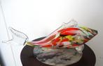 Murano kristal vissculptuur beeld gekleurd ✨💎🕵️‍♀😍🎁👌, Antiek en Kunst, Ophalen of Verzenden
