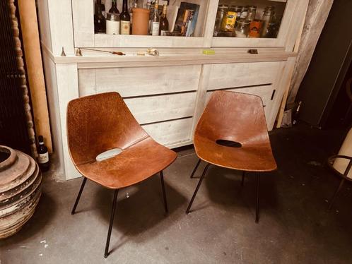 design stoelen Pierre GUARICHE (pair), Huis en Inrichting, Stoelen, Twee, Ophalen