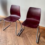 Vintage designstoel – Pagholz – West Germany (jaren 60), Huis en Inrichting, Ophalen, Gebruikt, Twee, Bruin