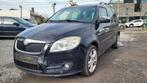 skoda roomster 1.4tdi AIRCO PDC 2008, Auto's, Skoda, Monovolume, Parkeersensor, Roomster, Zwart