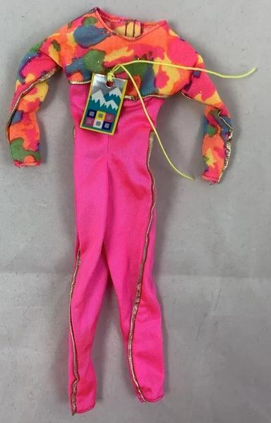 Ensemble vestimentaire Barbie Ski Fun 1991 vintage 7511, Collections, Poupées, Comme neuf, Envoi