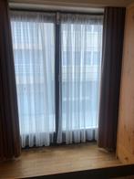 2 glasgordijnen van 185 cm hoog aan 20 euro per stuk, Huis en Inrichting, Ophalen of Verzenden, Zo goed als nieuw
