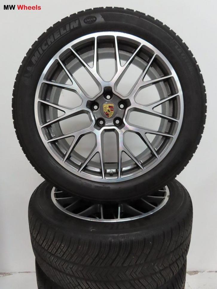 Porsche 20 inch Origineel velgen Macan Spyder winterbanden, Auto-onderdelen, Banden en Velgen, Banden en Velgen, Winterbanden
