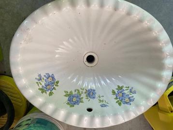Vasque ancienne décorée, Antiek en Kunst, Curiosa en Brocante, Ophalen