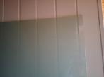 glazen binnendeur, met scharnieren ,mat glas 205cm op 87 cm, Ophalen, Zo goed als nieuw