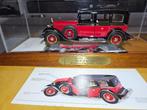 1:24 Franklin Mint Mercedes 770K 1935 in mooie vitrine, Ophalen of Verzenden
