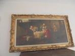 schilderij met gouden/bronzen kader Louis, Ophalen