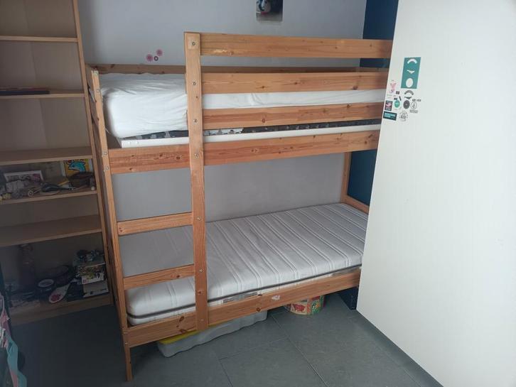 Ikea Mydak stapelbed, Huis en Inrichting, Slaapkamer | Stapelbedden en Hoogslapers, Gebruikt, Stapelbed, Ophalen