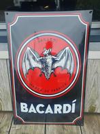 Supergaaf bacardi emaille bord.  Topstaat., Verzamelen, Ophalen of Verzenden, Zo goed als nieuw