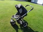 Combinatie reiswieg / buggy : maxi cosi (grijs), Enfants & Bébés, Poussettes & Combinaisons, Pneus, Comme neuf, Enlèvement, Poussette
