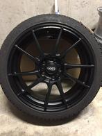 Winterbanden op velg 18 inch, VW Golf (GTI, R), Audi A3, S3, Auto-onderdelen, Banden en Velgen, Ophalen, 18 inch, Gebruikt, Banden en Velgen