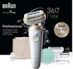 Epilator: Braun Silk·épil 9 Flex - Wit/goud, Elektronische apparatuur, Ophalen, Zo goed als nieuw