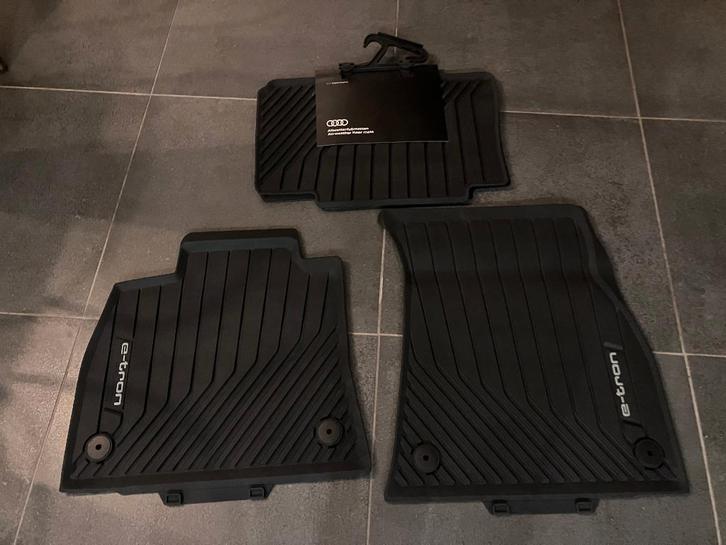 set origineel audi rubber vloermatten etron, Auto-onderdelen, Interieur en Bekleding, Audi, Nieuw, Ophalen of Verzenden