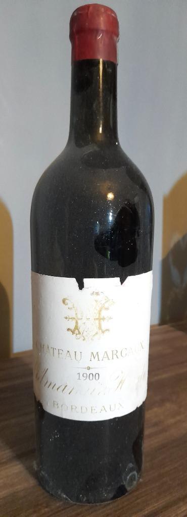 Château Margaux 1900, Verzamelen, Wijnen, Zo goed als nieuw, Rode wijn, Frankrijk, Vol, Ophalen of Verzenden