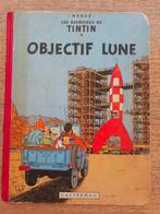 Kuifje - 1953 - Objectif lune - EERSTE DRUK, Boeken, Stripverhalen, Gelezen, Ophalen of Verzenden, Eén stripboek, Hergé