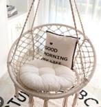 Hangstoel, Macrame hangstoel , schommelstoel, Ophalen, Zo goed als nieuw