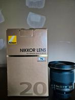 Nikon AF-S NIKKOR 20mm f/1.8G ED, Audio, Tv en Foto, Foto | Lenzen en Objectieven, Ophalen of Verzenden, Zo goed als nieuw, Groothoeklens