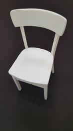 Witte houten vintage stoelen, Huis en Inrichting, Ophalen, Gebruikt, Wit, Vintage
