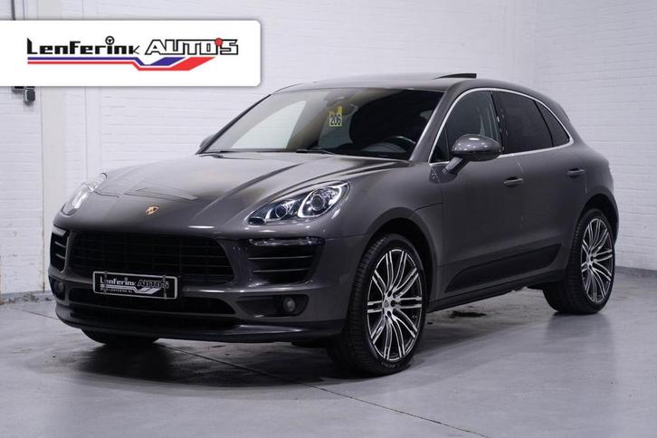 Porsche Macan 3.0 D S Panodak Bi-Xenon 21 Inch NAP 1e Eigena, Auto's, Porsche, Bedrijf, Macan, 4x4, ABS, Adaptieve lichten, Airbags