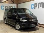 Volkswagen T6 Caravelle 2.0 TDi * AUTOMAAT * 8PL * 204pk! *, Auto's, Automaat, Monovolume, Zwart, Leder