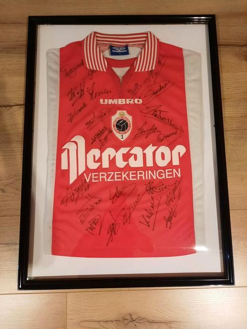 Royal Antwerp FC gesigneerd shirt, Sport en Fitness, Voetbal, Zo goed als nieuw, Shirt, Maat XL, Ophalen of Verzenden