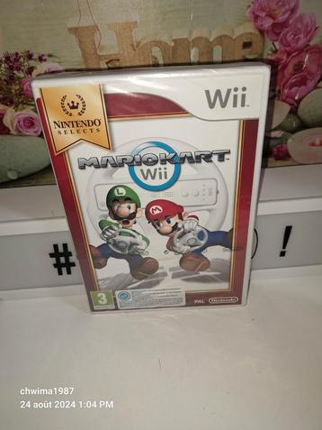 mario kart wii neuf disponible aux enchères