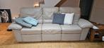Lederen salon 3-2-1 zit, Ophalen, Zo goed als nieuw, Leer