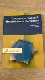 Kirsten Namesnik - Toegepaste statistiek, Boeken, Verzenden, Zo goed als nieuw, Nederlands, Kirsten Namesnik; Joop Hox; Arie van Peet