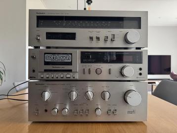 Amplifier Technics SU-V6, Cassettespeler M14 en Tuner ST-S1 beschikbaar voor biedingen