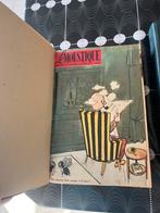 Revues Le Moustique 1950-1951 reliées, Verzamelen, Tijdschriften, Kranten en Knipsels, Ophalen of Verzenden, 1940 tot 1960, Tijdschrift