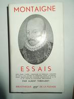 Pléiade - Essais de Montaigne, Enlèvement ou Envoi, Neuf