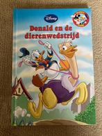 Boekje Disney Boekenclub  : Donald en de dierenwedstrijd., Comme neuf, Disney, Garçon ou Fille, 4 ans
