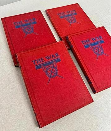 The War A Weekly Illustrated Survey Second Great War vol 1-4 beschikbaar voor biedingen