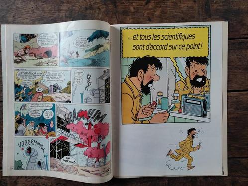 Spirou 2515 - Pub Hergé (1986)., Boeken, Stripverhalen, Zo goed als nieuw, Eén stripboek, Ophalen of Verzenden
