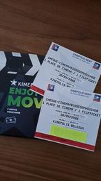 Kinepolis cinematickets, Tickets en Kaartjes, Twee personen, Cadeaubon, Overige typen
