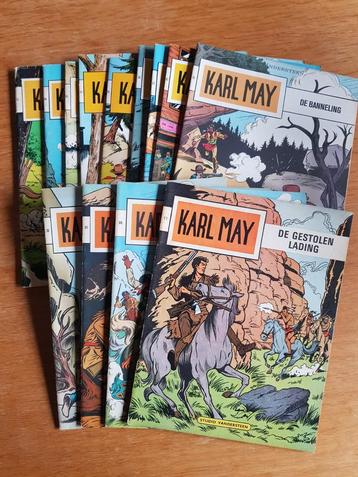13 strips Karl May eerste druk beschikbaar voor biedingen