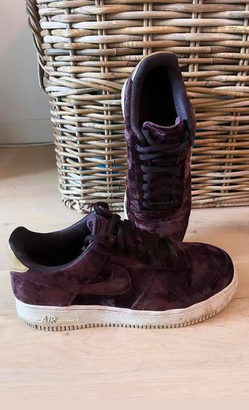 Nike air force velvet