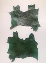 2 pièces en cuir crapaud cuir exotique peaux, Hobby & Loisirs créatifs, Tissus & Chiffons, Neuf, Moins de 30 cm, Moins de 30 cm