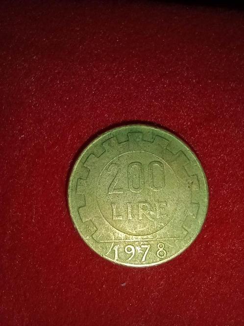 Coin, Italië, 200 lira, 1978, Postzegels en Munten, Penningen en Medailles, Overige materialen, Ophalen of Verzenden