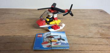 LEGO City – 4900 – Brandweerhelicopter – volledig – 5+ jaar