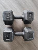 Dumbbell set 2x5kg, Sport en Fitness, Fitnessmaterialen, Ophalen, Zo goed als nieuw, Dumbbell