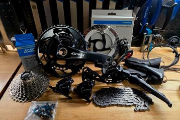Shimano GRX RX820 2x12sp Disc Gravel groepset -100km‼️‼️ beschikbaar voor biedingen