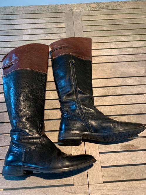 Laarzen scapa maat 39. Zwart en bruin bovenaan., Kleding | Dames, Schoenen, Gedragen, Bruin, Ophalen of Verzenden