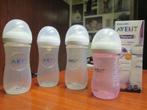 3 biberons de 330 ml et 1 bibreon de 260 ml, Enfants & Bébés, Aliments pour bébé & Accessoires, Enlèvement, Utilisé